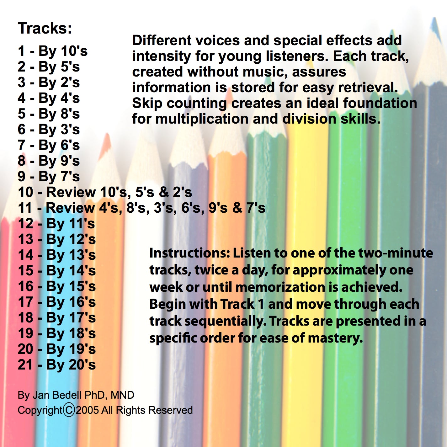 Skip Count CD Downloadable