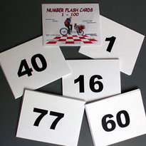 1-100, 101-1000 flash cards