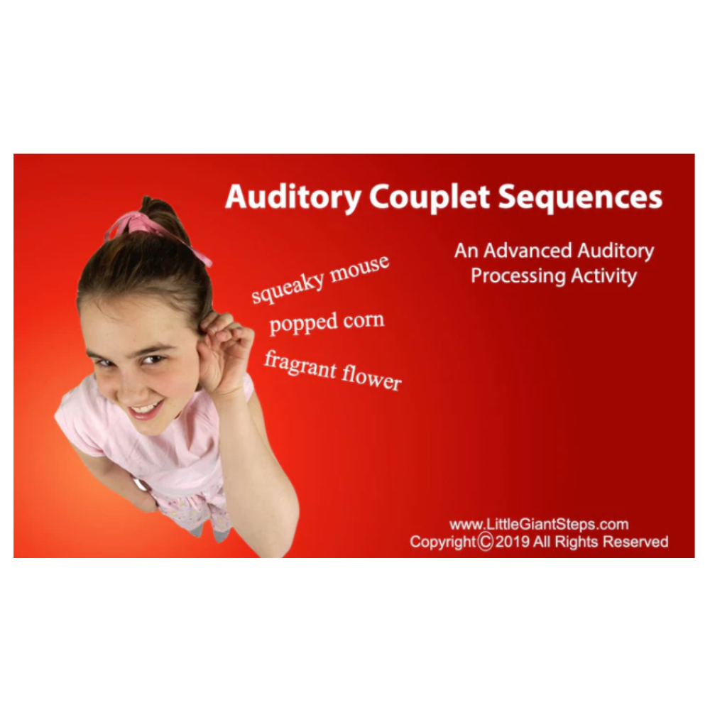 Auditory Couplets Cards