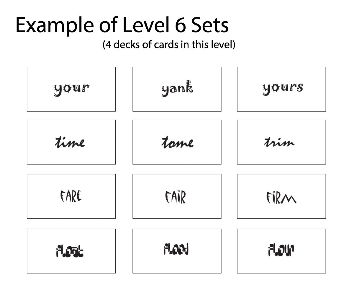 Visual Discrimination Game - Select Level 1 - 10