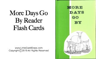 Days Go By or More Days Go By Flash Cards