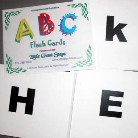 ABC flash cards