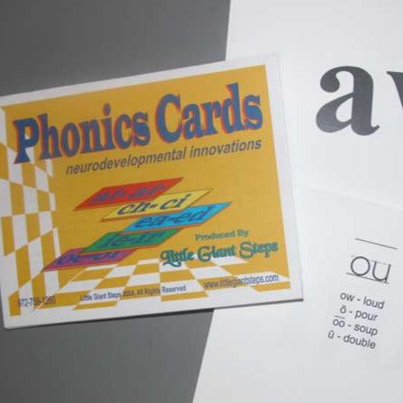 phonics flash cards